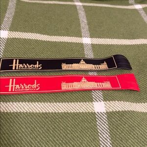 Pair of bookmarks with gold detail Detailing all leather bookmark. Collectibe